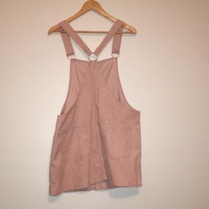 Forever 21 Dresses - Blush Pink Overall Dress, Pinafore Forever 21 Dresses - Blush Pink Overall Dress, Pinafore